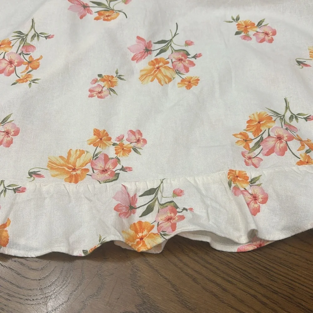 OLD NAVY Floral Linen Sundress BNWT - Picture 5 of 10